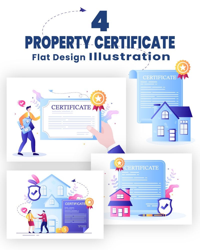 Kit Graphique #212372 Certificate Property Divers Modles Web - Logo template Preview