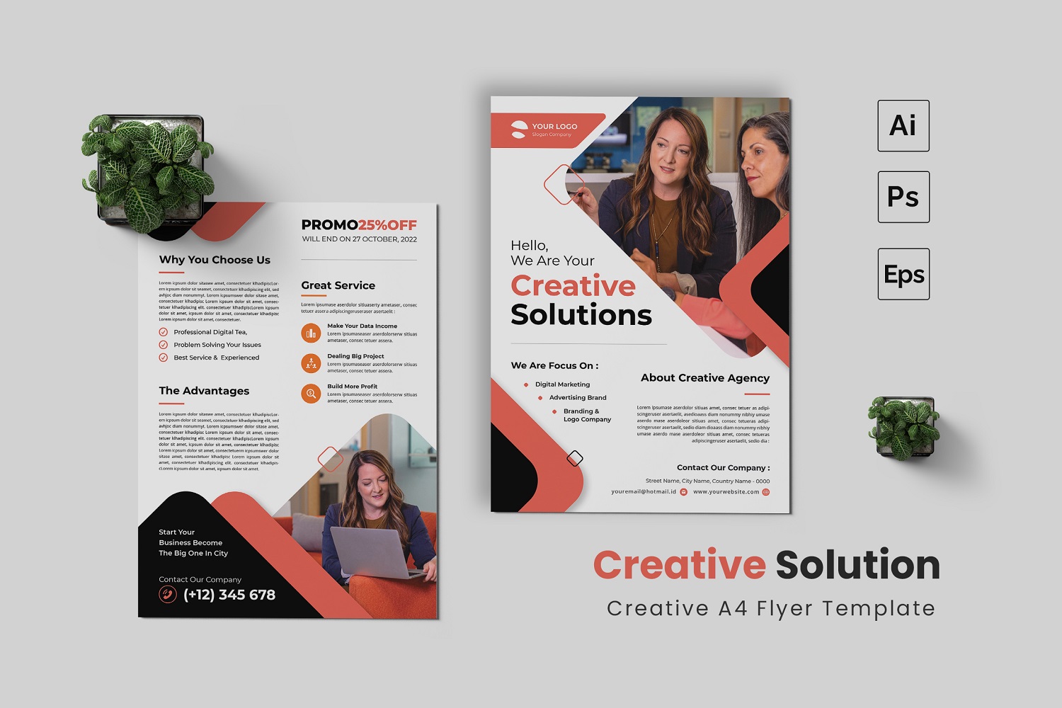 Kit Graphique #212382 Flyer Template Divers Modles Web - Logo template Preview