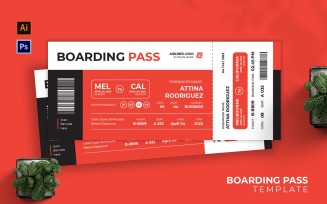 Arrival Pass Boarding Pass