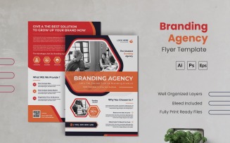 Branding Agency Flyer Template