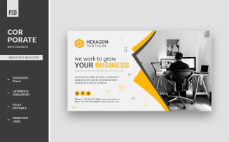 Creative Business Corporate Web Banner Templates