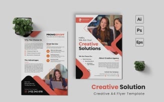 Creative Solution Flyer Template