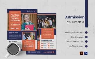 Education Admission Flyer Template