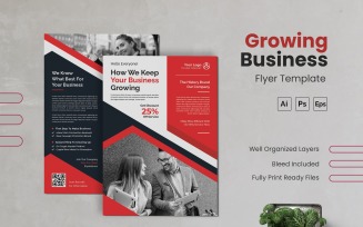 Growing Business Flyer Template