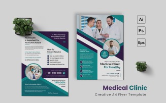 Medical Clinic Flyer Template