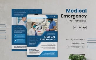 Medical Emergency Flyer Template