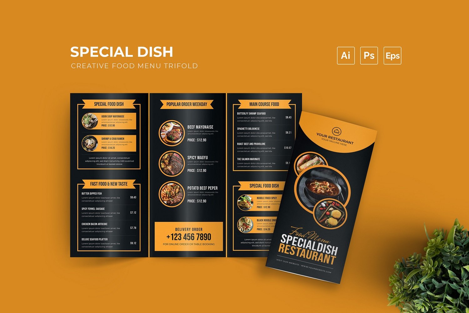 Kit Graphique #212440 Food Menu Divers Modles Web - Logo template Preview