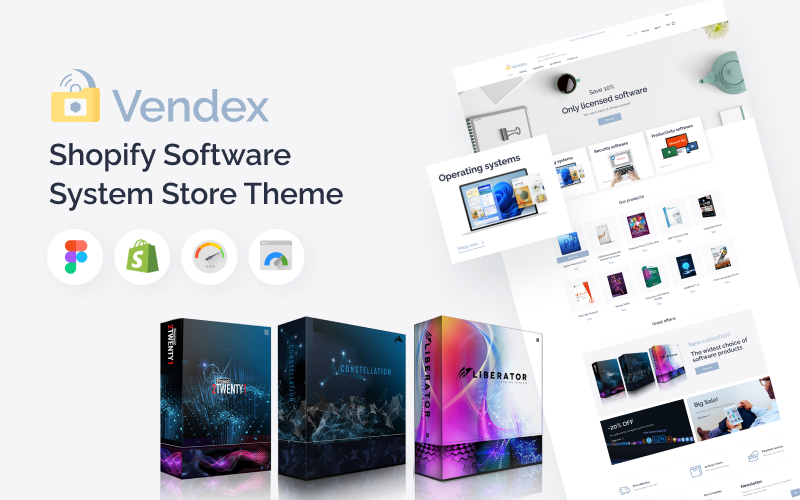 Vendex - Shopify Software System Store Theme Shopify Theme