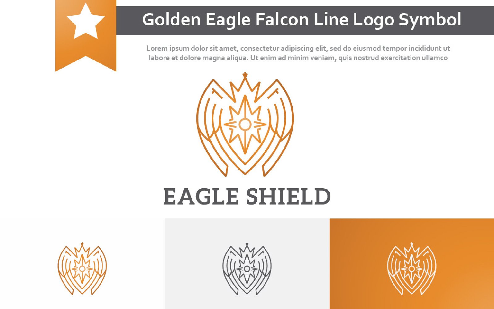 Kit Graphique #212557 Golden Aigle Divers Modles Web - Logo template Preview