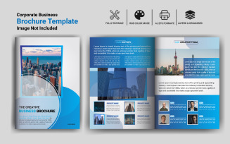 Business Corporate Bi-fold Brochure