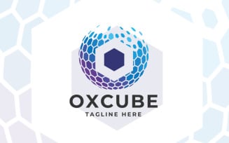 Oxcube Letter O Professional Logo