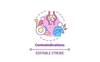 Contraindications Сoncept Icon