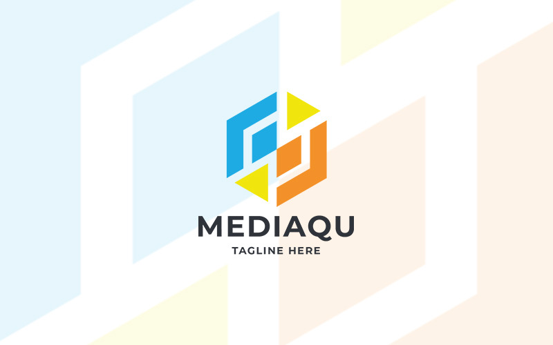 Media Cube Professional Company Logo Logo Template