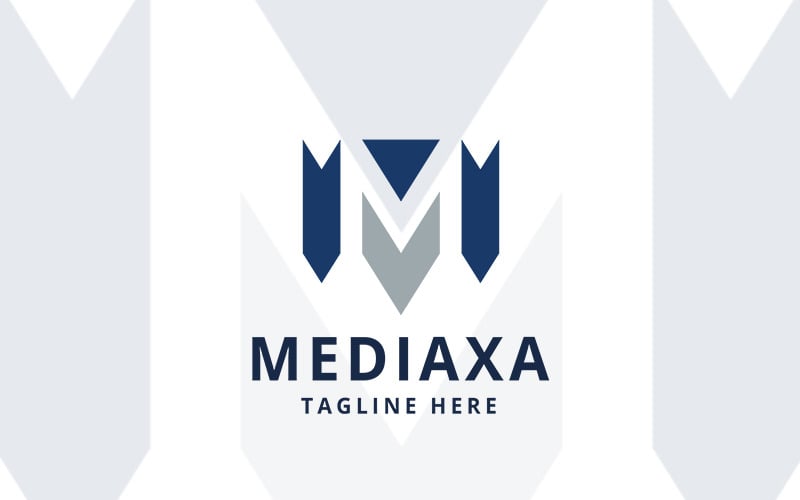 Mediaxa Letter M Professional Logo Logo Template