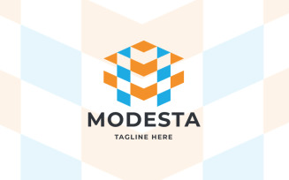 Modern Real Estate Letter M Logo