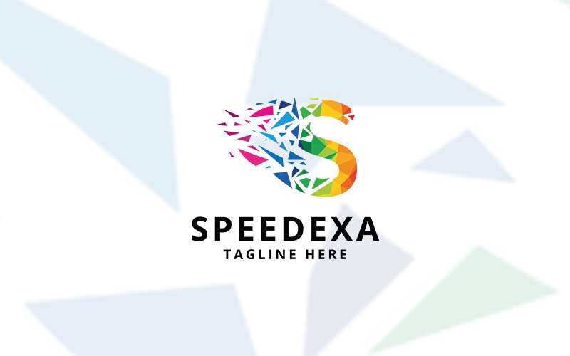 Speed Break Letter S Pro Logo Logo Template