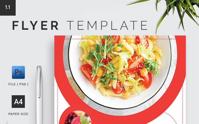 Foodie Flyer Template 1.2 Corporate Identity