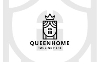 Queen Home Real Estate Logo