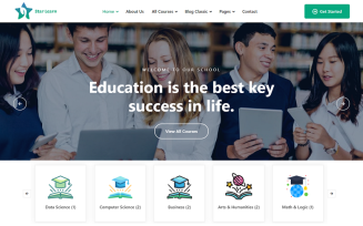 Star Learn - Educational and Online Course Template Kit for Elementor