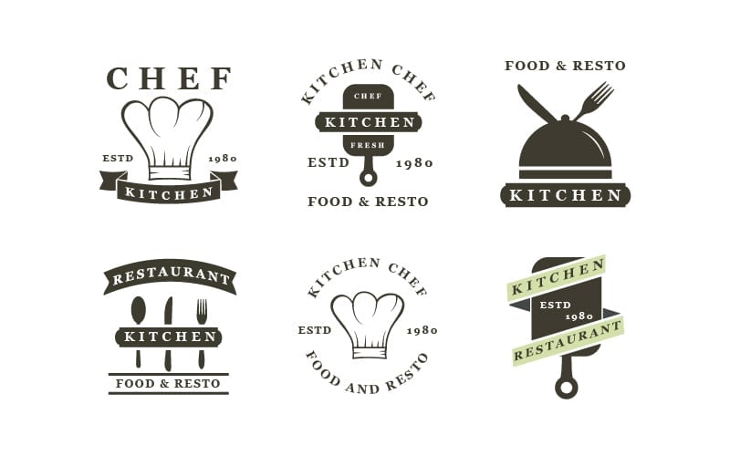 Template #212927 Cook Logo Webdesign Template - Logo template Preview