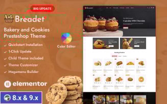 Breadet - Bakery Store Prestashop Responsive Theme