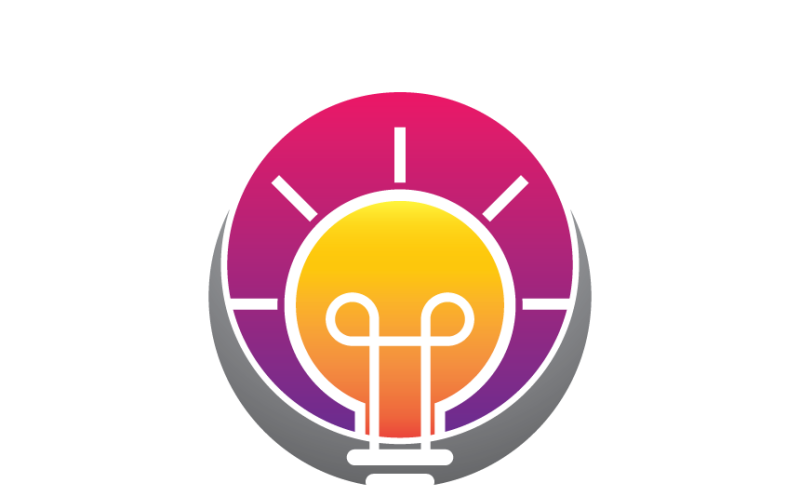 Smart Light Technology Logo Logo Template