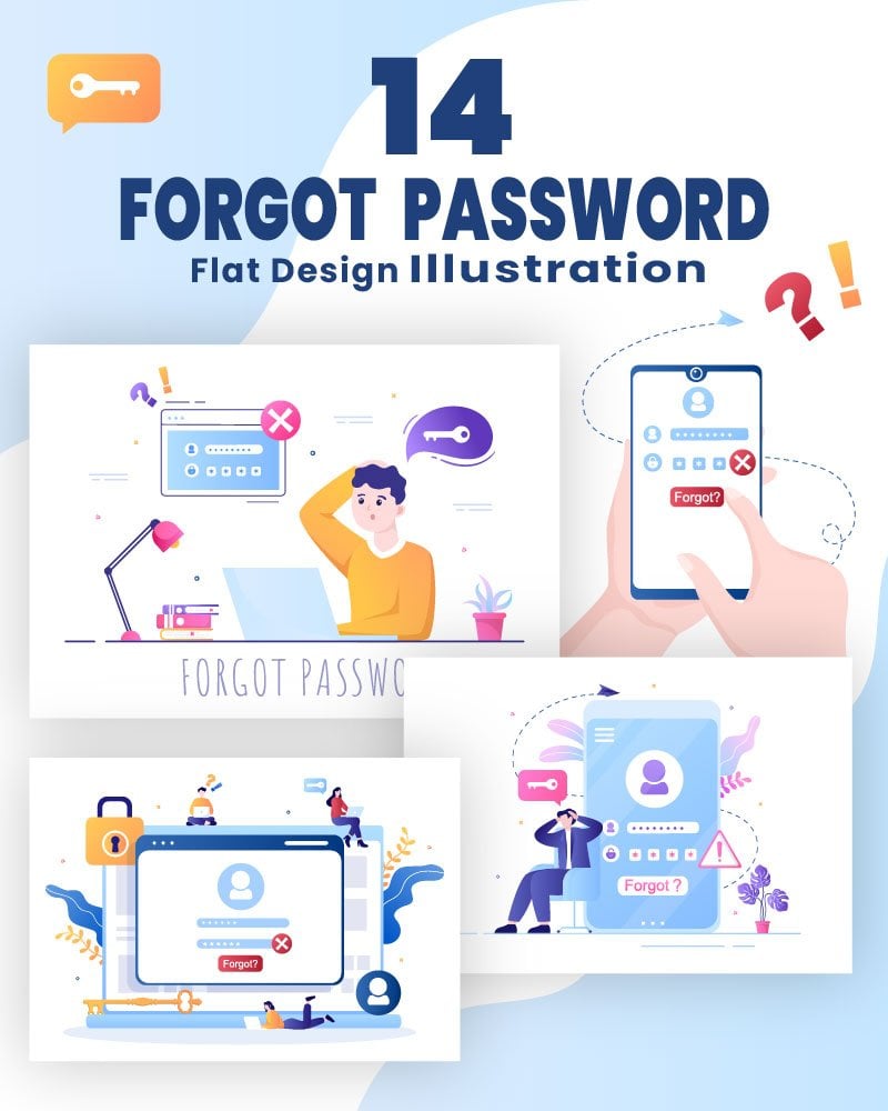 Kit Graphique #213029 Forgot Password Divers Modles Web - Logo template Preview