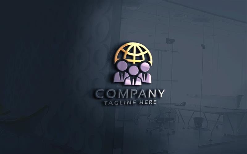 Business Team Logo Vector Logo Template