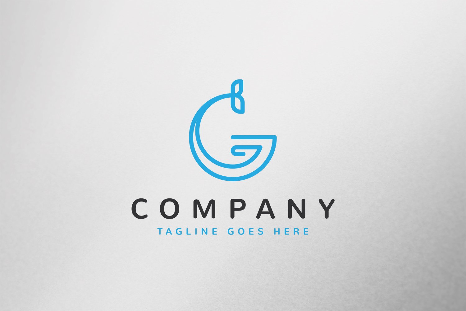 Template #213104 Gg Letterletterfishinitialletterformlogomonogramtemplateorcareal Webdesign Template - Logo template Preview