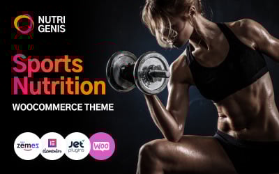 Nutrigenis - Sports Nutrition Woocommerce Theme