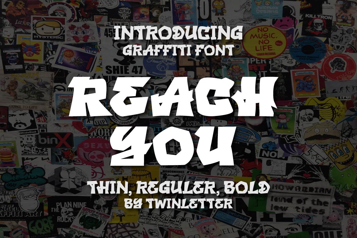 Kit Graphique #213188 Graffiti Lettres Divers Modles Web - Logo template Preview