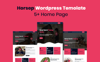 Horsep - Equestrian and Horse Riding, Racing WordPress Theme