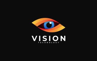 Vision Gradient Colorful Logo