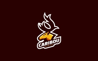 Caribou Sport and E sports Logo