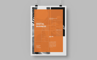 Digital Business Poster Template