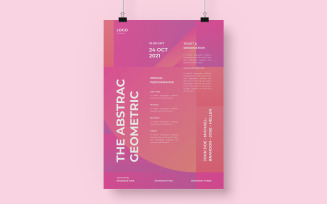 Geometric Abstract Poster Template