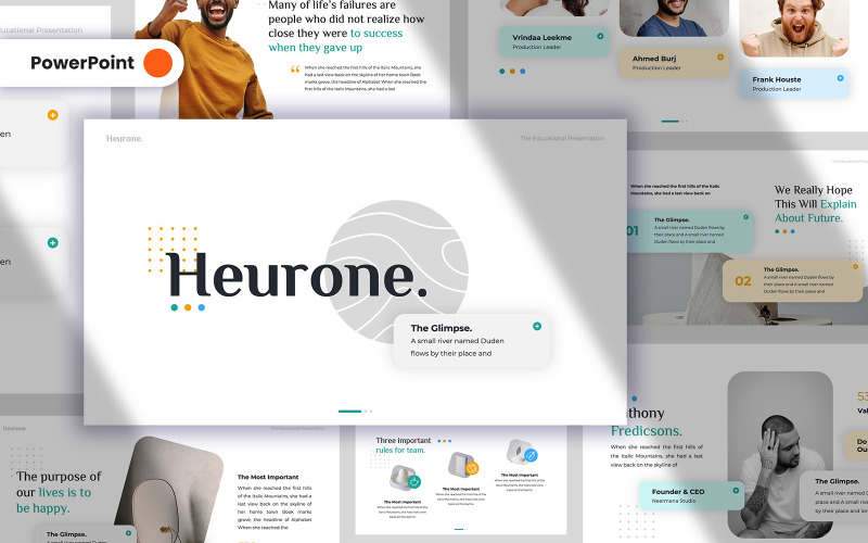 Heurone Creative Powerpoint Template PowerPoint Template