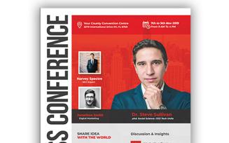 New Business Conference Flyer Template