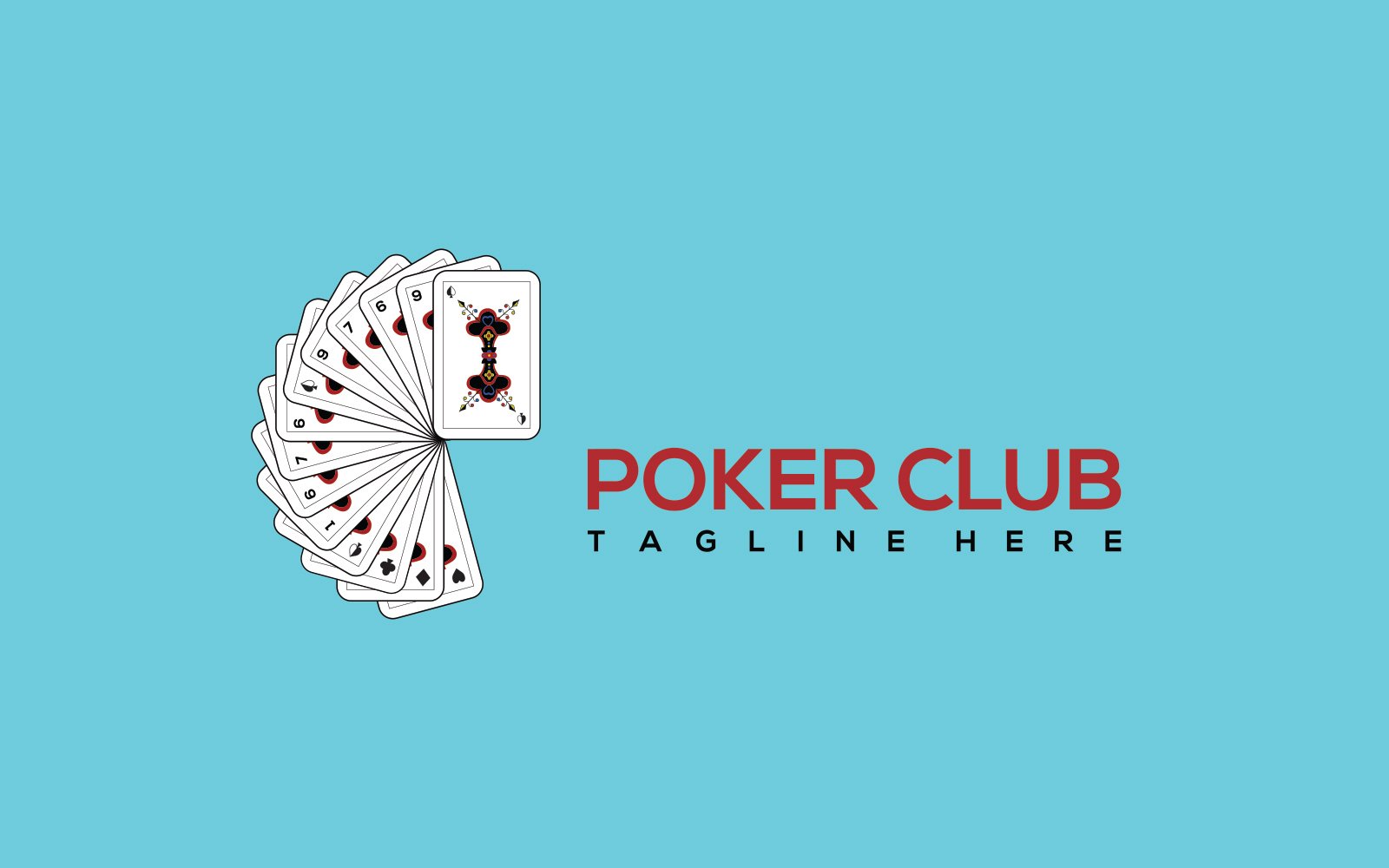 Template #213368 Vegasluckmodernmoneypokerprofessionalsimplespadespadestoken  Webdesign Template - Logo template Preview