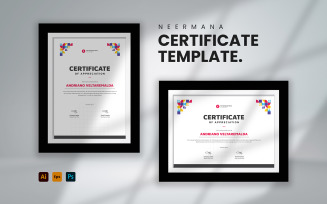 Abstract Ornament - Certificate Template