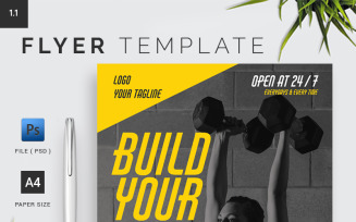 Aerobic & Fitness Flyer Template 1.9