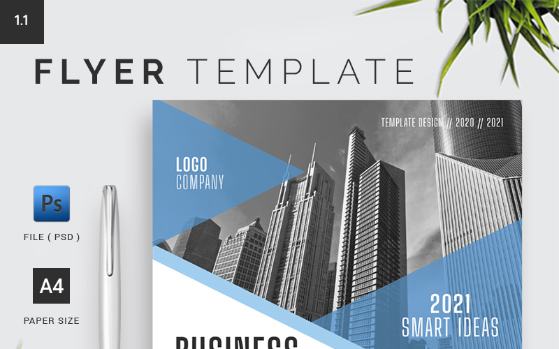 Business Flyer Template 1.7 Corporate Identity
