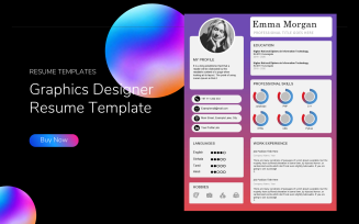 Graphics Designer - Resume Template