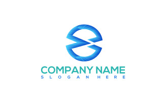 Initial Monogram E Letter Logo