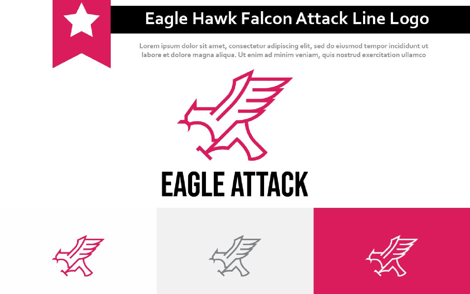Kit Graphique #213412 Eagle Hawk Divers Modles Web - Logo template Preview