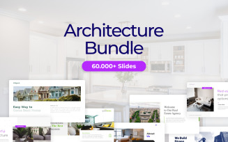 60.000+ Architecture Bundle PowerPoint Template