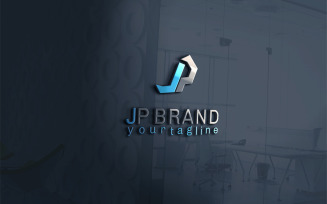 J p Abstract Creative Logo 1