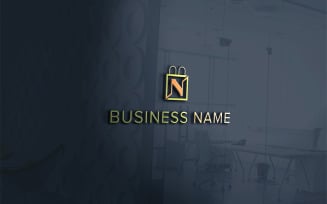 N Creative Business Logo Design Template