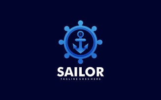 Sailor Gradient Logo Style