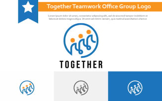 Together Team Work Teamwork Leader Office Group Logo